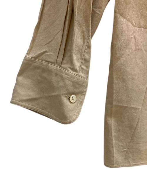 AURALEE（オーラリー）AURALEE (オーラリー) 長袖ブラウス ベージュ サイズ:3の古着・服飾アイテム