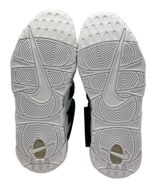 NIKE（ナイキ）NIKE (ナイキ) AIR MORE UPTEMPO LOW ホワイト×グリーン サイズ:27 未使用品の古着・服飾アイテム