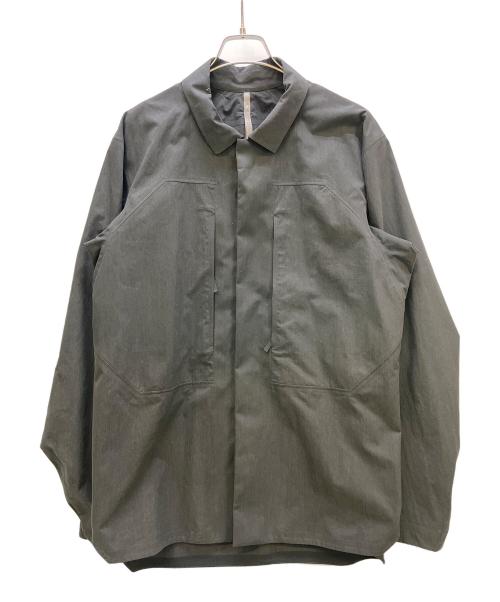 ARC'TERYX VEILANCE（アークテリクスヴェイランス）ARC'TERYX VEILANCE (アークテリクスヴェイランス) COMPONENT OVERSHIRT ブラック サイズ:Lの古着・服飾アイテム