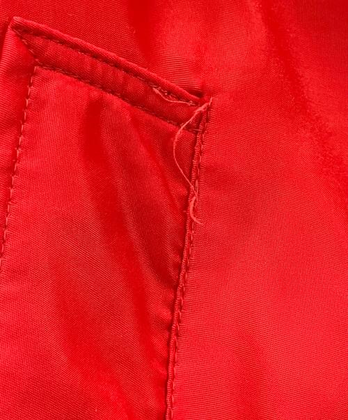 BRENT（ブレント）BRENT (ブレント) 中綿ジャケット レッド サイズ:不明の古着・服飾アイテム