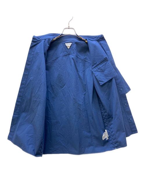 BOTTEGA VENETA（ボッテガベネタ）BOTTEGA VENETA (ボッテガベネタ) 半袖シャツ ブルー サイズ:46の古着・服飾アイテム