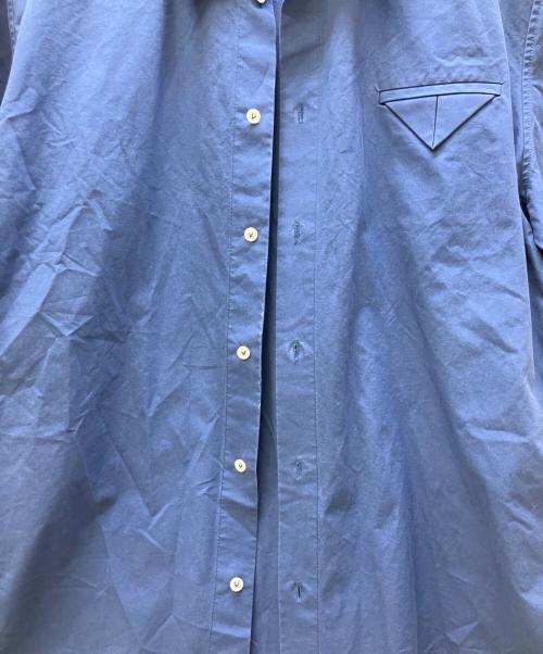 BOTTEGA VENETA（ボッテガベネタ）BOTTEGA VENETA (ボッテガベネタ) 半袖シャツ ブルー サイズ:46の古着・服飾アイテム