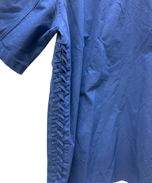 BOTTEGA VENETA（ボッテガベネタ）BOTTEGA VENETA (ボッテガベネタ) 半袖シャツ ブルー サイズ:46の古着・服飾アイテム
