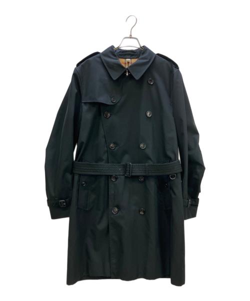 BURBERRY（バーバリー）BURBERRY (バーバリー) 裏地ノバチェックトレンチコート ブラック サイズ:52の古着・服飾アイテム
