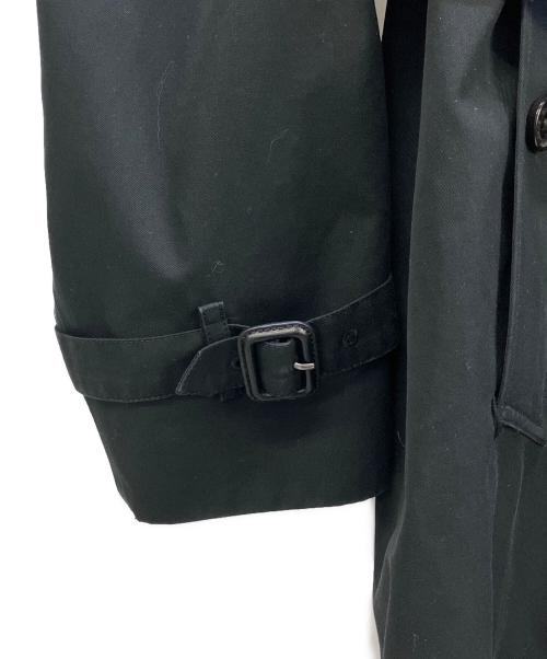 BURBERRY（バーバリー）BURBERRY (バーバリー) 裏地ノバチェックトレンチコート ブラック サイズ:52の古着・服飾アイテム