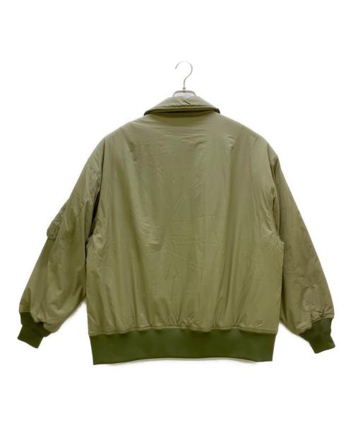 NEW BALANCE（ニューバランス）NEW BALANCE (ニューバランス) フライトジャケット オリーブ サイズ:L 未使用品の古着・服飾アイテム