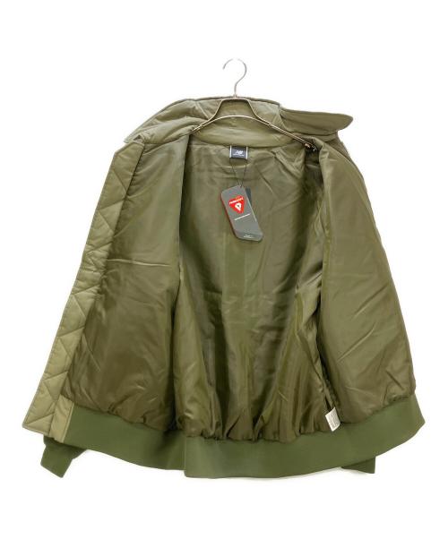 NEW BALANCE（ニューバランス）NEW BALANCE (ニューバランス) フライトジャケット オリーブ サイズ:L 未使用品の古着・服飾アイテム