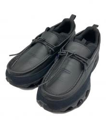 MIZUNO（ミズノ）の古着「レザーシューズ WAVE PROPHECY MOC」｜ブラック