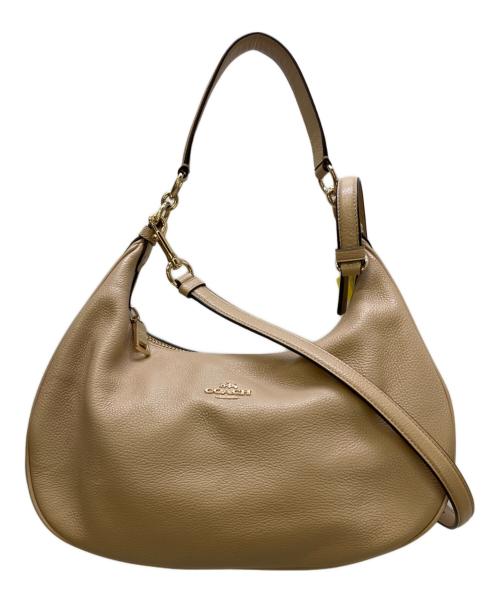 COACH（コーチ）COACH (コーチ) 2WAYショルダーバッグ ベージュの古着・服飾アイテム