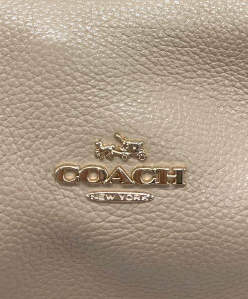 COACH（コーチ）COACH (コーチ) 2WAYショルダーバッグ ベージュの古着・服飾アイテム