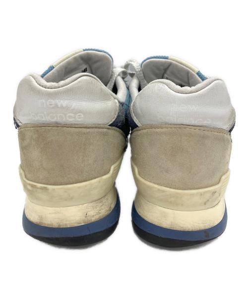 NEW BALANCE（ニューバランス）NEW BALANCE (ニューバランス) スニーカー ブルー×ネイビー サイズ:27.5の古着・服飾アイテム