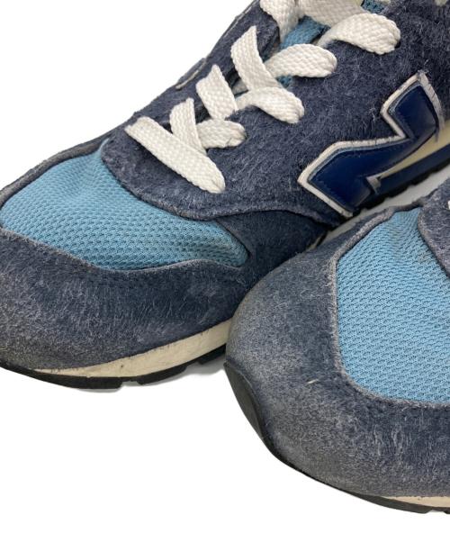 NEW BALANCE（ニューバランス）NEW BALANCE (ニューバランス) スニーカー ブルー×ネイビー サイズ:27.5の古着・服飾アイテム