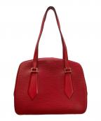 LOUIS VUITTONルイ ヴィトン）の古着「トートバッグ エピ ヴォルテール」｜レッド