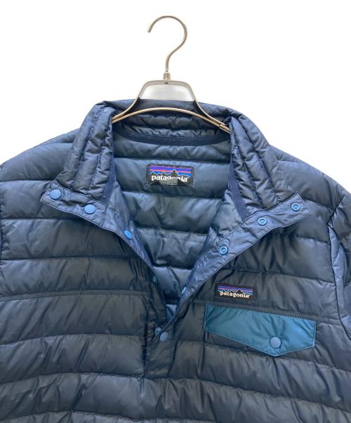 Patagonia（パタゴニア）Patagonia (パタゴニア) ダウンジャケット DOWN SNAP-T PULLOVER FA16 ネイビー サイズ:Sの古着・服飾アイテム
