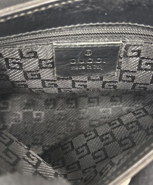 GUCCI（グッチ）GUCCI (グッチ) ショルダーバッグ ブラックの古着・服飾アイテム