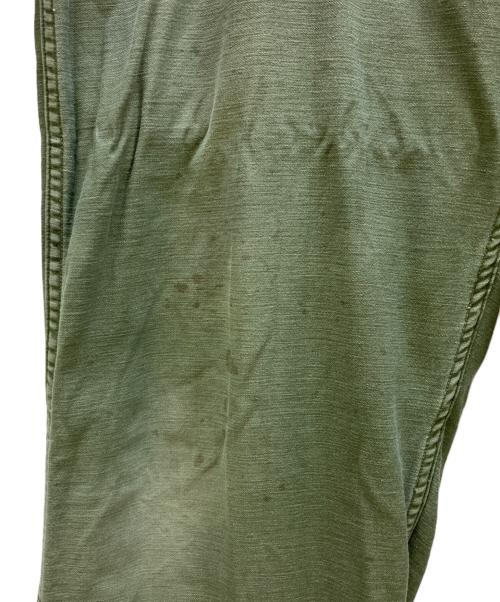 ノーブランド（ノーブランド）ノーブランド (ノーブランド) ベイカーパンツ OG-107 TYPE1 オリーブ サイズ:42×31の古着・服飾アイテム