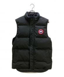 CANADA GOOSE（カナダグース）の古着「ダウンベスト GARSON VEST」｜ブラック