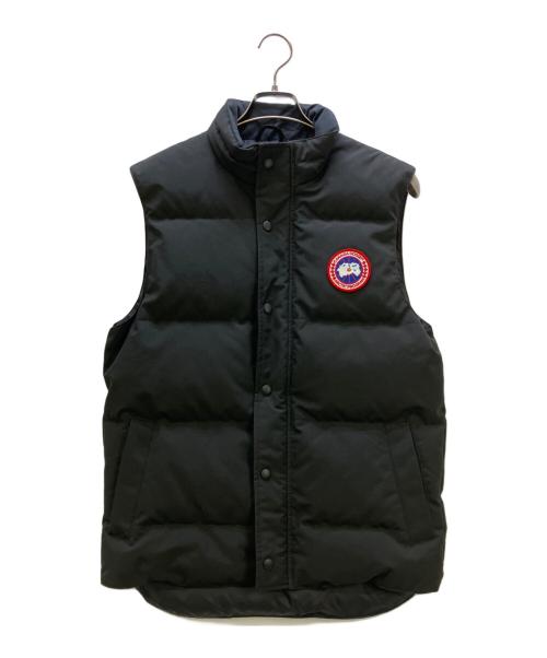 CANADA GOOSE（カナダグース）CANADA GOOSE (カナダグース) ダウンベスト GARSON VEST ブラック サイズ:Mの古着・服飾アイテム