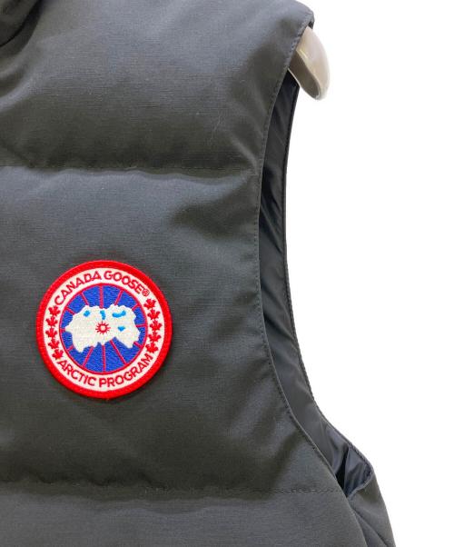 CANADA GOOSE（カナダグース）CANADA GOOSE (カナダグース) ダウンベスト GARSON VEST ブラック サイズ:Mの古着・服飾アイテム