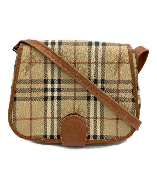 Burberry's（バーバリー）Burberry's (バーバリー) ショルダーバッグ ノバチェック ベージュの古着・服飾アイテム
