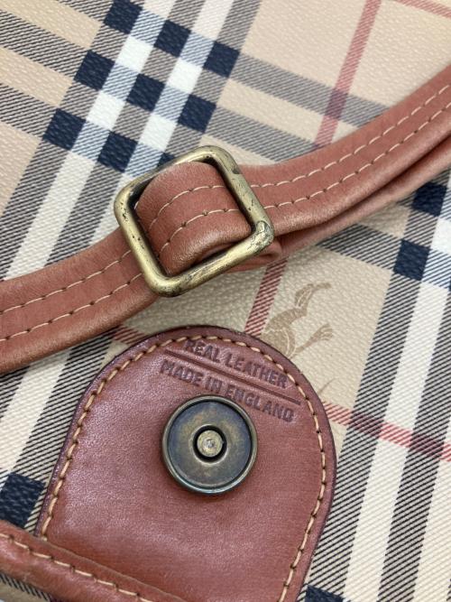 Burberry's（バーバリー）Burberry's (バーバリー) ショルダーバッグ ノバチェック ベージュの古着・服飾アイテム