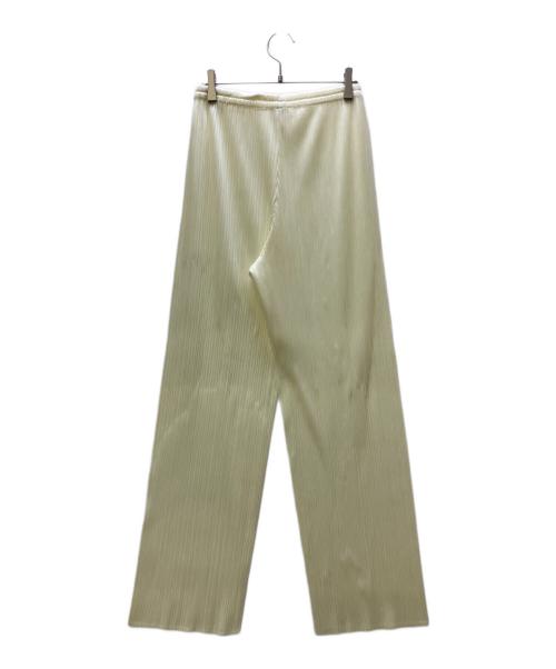 PLEATS PLEASE（プリーツプリーズ）PLEATS PLEASE (プリーツプリーズ) パンツ イエロー サイズ:5の古着・服飾アイテム