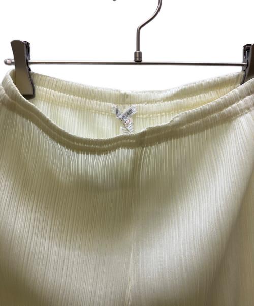 PLEATS PLEASE（プリーツプリーズ）PLEATS PLEASE (プリーツプリーズ) パンツ イエロー サイズ:5の古着・服飾アイテム