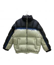 WACKO MARIA×NANGA（ワコマリア×ナンガ）の古着「ダウンジャケット 24AW」｜ライトグレー×ネイビー