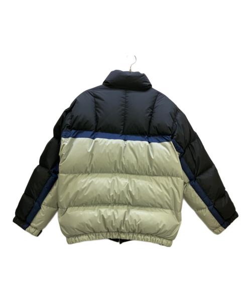 WACKO MARIA（ワコマリア）WACKO MARIA (ワコマリア) NANGA (ナンガ) ダウンジャケット 24AW ライトグレー×ネイビー サイズ:XLの古着・服飾アイテム