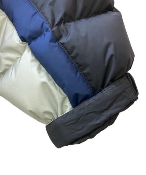 WACKO MARIA（ワコマリア）WACKO MARIA (ワコマリア) NANGA (ナンガ) ダウンジャケット 24AW ライトグレー×ネイビー サイズ:XLの古着・服飾アイテム