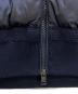 中古・古着 MONCLER (モンクレール) ニット切替ダウンベスト MAGLIONE TRICOT GILET ネイビー サイズ:M：40000円