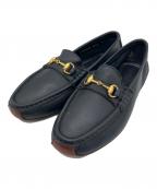 GUCCIグッチ）の古着「ローファー」｜ネイビー