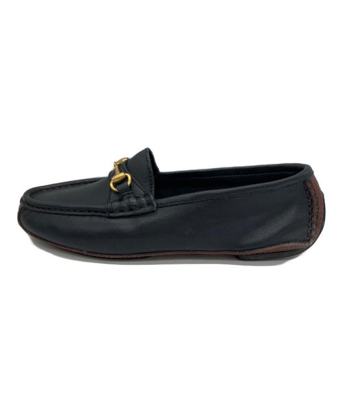 GUCCI（グッチ）GUCCI (グッチ) ローファー ネイビー サイズ:35 1/2 Cの古着・服飾アイテム