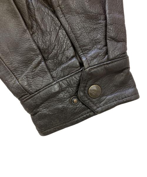 ST JOHN'S BAY（セントジョンズベイ）ST JOHN'S BAY (セントジョンズベイ) レザージャケット ブラック サイズ:Lの古着・服飾アイテム