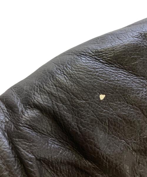 ST JOHN'S BAY（セントジョンズベイ）ST JOHN'S BAY (セントジョンズベイ) レザージャケット ブラック サイズ:Lの古着・服飾アイテム