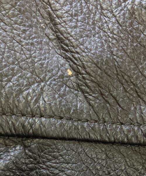 ST JOHN'S BAY（セントジョンズベイ）ST JOHN'S BAY (セントジョンズベイ) レザージャケット ブラック サイズ:Lの古着・服飾アイテム