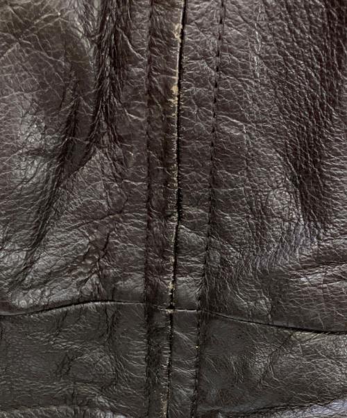 ST JOHN'S BAY（セントジョンズベイ）ST JOHN'S BAY (セントジョンズベイ) レザージャケット ブラック サイズ:Lの古着・服飾アイテム