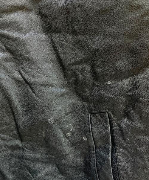 GAP（ギャップ）GAP (ギャップ) レザージャケット OLD GAP ブラック サイズ:XXLの古着・服飾アイテム