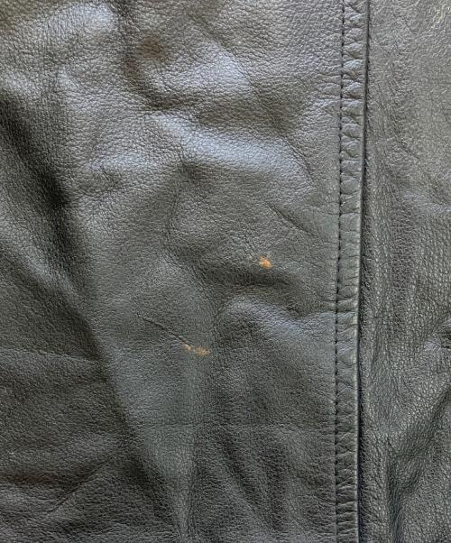 GAP（ギャップ）GAP (ギャップ) レザージャケット OLD GAP ブラック サイズ:XXLの古着・服飾アイテム