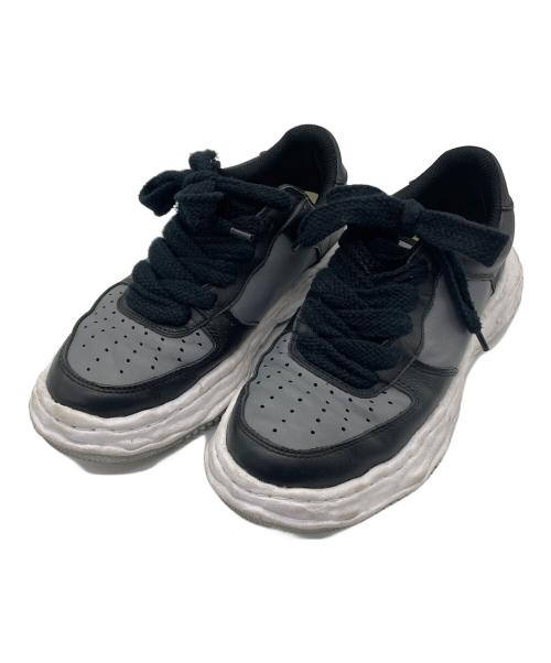 Maison MIHARA YASUHIRO（メゾン ミハラ ヤスヒロ）Maison MIHARA YASUHIRO (メゾン ミハラ ヤスヒロ) ローカットスニーカー ブラック×グレー サイズ:28cmの古着・服飾アイテム