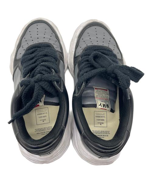 Maison MIHARA YASUHIRO（メゾン ミハラ ヤスヒロ）Maison MIHARA YASUHIRO (メゾン ミハラ ヤスヒロ) ローカットスニーカー ブラック×グレー サイズ:28cmの古着・服飾アイテム