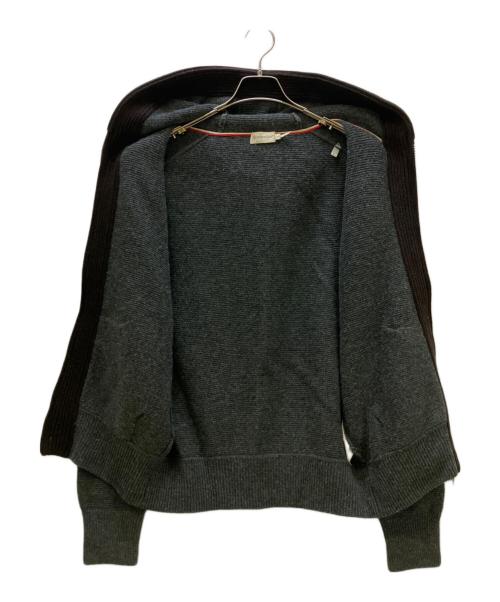 MONCLER（モンクレール）MONCLER (モンクレール) MAGLIONE TRICOT CARDIGAN グレー サイズ:Lの古着・服飾アイテム