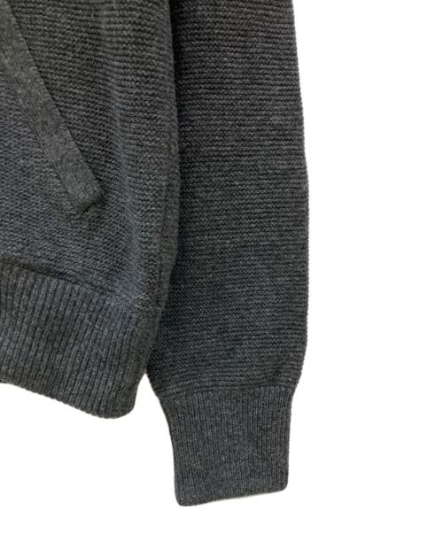 MONCLER（モンクレール）MONCLER (モンクレール) MAGLIONE TRICOT CARDIGAN グレー サイズ:Lの古着・服飾アイテム