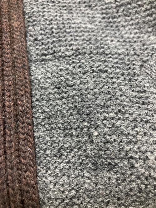 MONCLER（モンクレール）MONCLER (モンクレール) MAGLIONE TRICOT CARDIGAN グレー サイズ:Lの古着・服飾アイテム