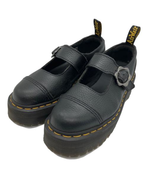 Dr.Martens（ドクターマーチン）Dr.Martens (ドクターマーチン) メリージェーン ADDINA QUAD FLOWER ブラック サイズ:UK5の古着・服飾アイテム