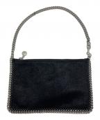 STELLA McCARTNEYステラマッカートニー）の古着「ファラベラシャギーディアパース ハンドバッグ」｜ブラック