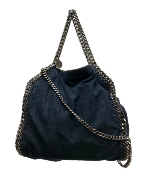 STELLA McCARTNEY（ステラマッカートニー）STELLA McCARTNEY (ステラマッカートニー) チェーン2WAYショルダーバッグ ファラベラ ネイビーの古着・服飾アイテム