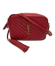 Saint Laurent Paris（サンローランパリ）の古着「ショルダーバッグ ルー」｜レッド