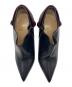 中古・古着 Christian Louboutin (クリスチャン・ルブタン) ブーティ ブラック×レッド サイズ:23.5cm：9000円