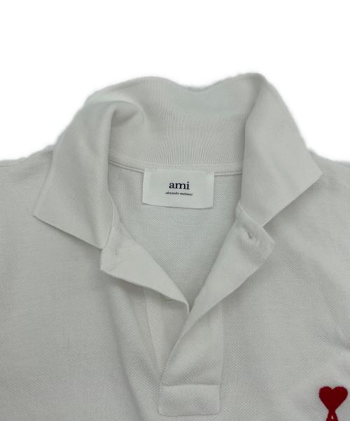 AMI Alexandre Mattiussi（アミアレクサンドルマテュッシ）AMI Alexandre Mattiussi (アミアレクサンドルマテュッシ) 半袖カットソー ホワイト サイズ:Sの古着・服飾アイテム